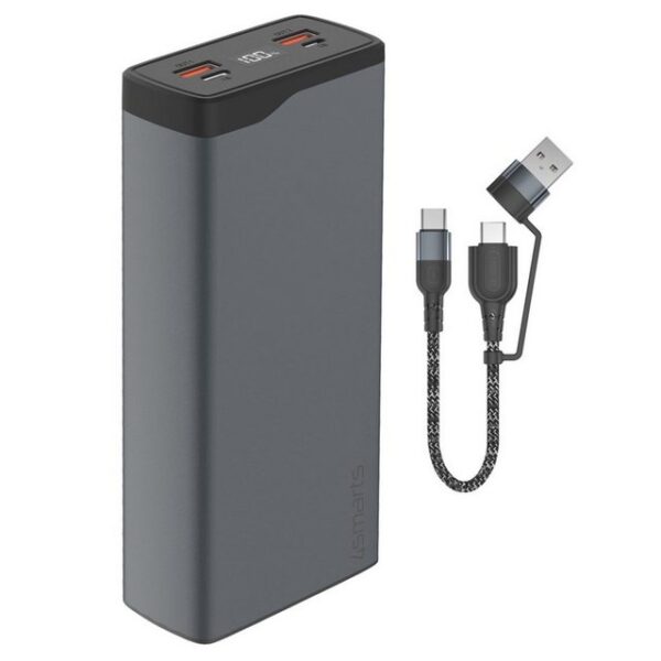 4smarts Powerbank VoltHub Pro QuickCharge PD gunmetal Powerbank