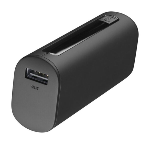 Cellularline Power Bank THUNDER 5000 Powerbank Cellularline Power Bank THUNDER 5000 BLACK, 12 W Ladeleistung