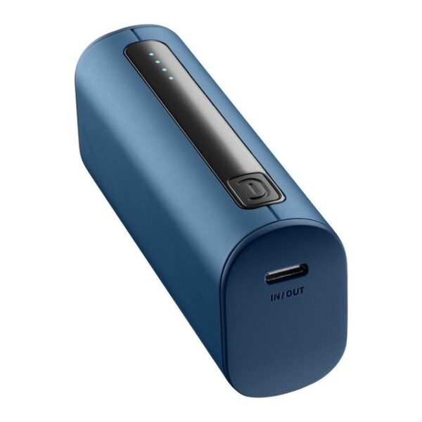 Cellularline Powerbank THUNDER 5000 mAh Blau (60119) Solar Powerbank