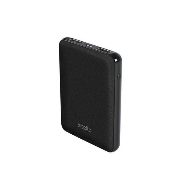 Epico Spello Pocket Power Bank 5.000mAh Powerbank (1 St), mobile Ladestation für unterwegs