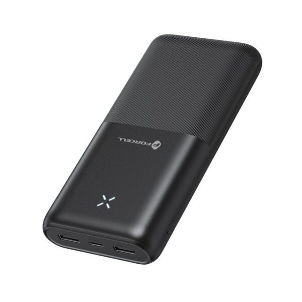 Forcell Powerbank F-Energy S20k1 20000mah inkl. USB-A zu USB-C Externer Akku Powerbank (1 St)