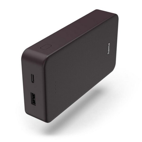 Hama HAMA Power Pack "Color 20", 20000mAh, Pflaume (00201715) Powerbank