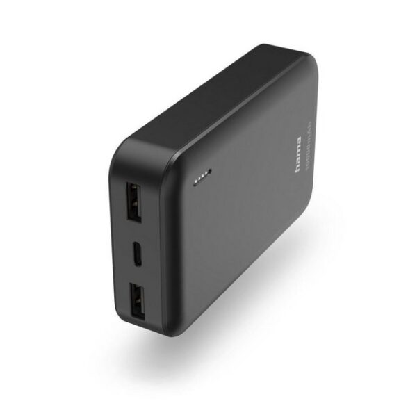 Hama HAMA Power Pack "Pocket 10", 10000mAh, Ausgänge: 2x USB-A, Anthrazi... Powerbank