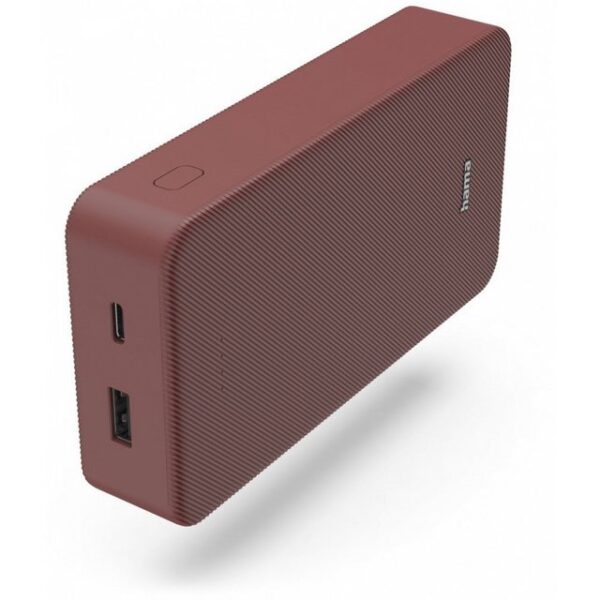 Hama Hama Color 20 Powerbank 20.000mAh rot. Powerbank Hama Color 20 Powerbank rot, Schnelllade-Funktion für effizientes Laden