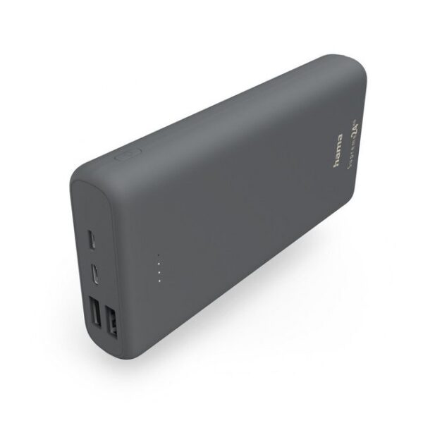 Hama Hama Supreme 24HD Lithium Polymer (LiPo) 24000 mAh Grau Powerbank