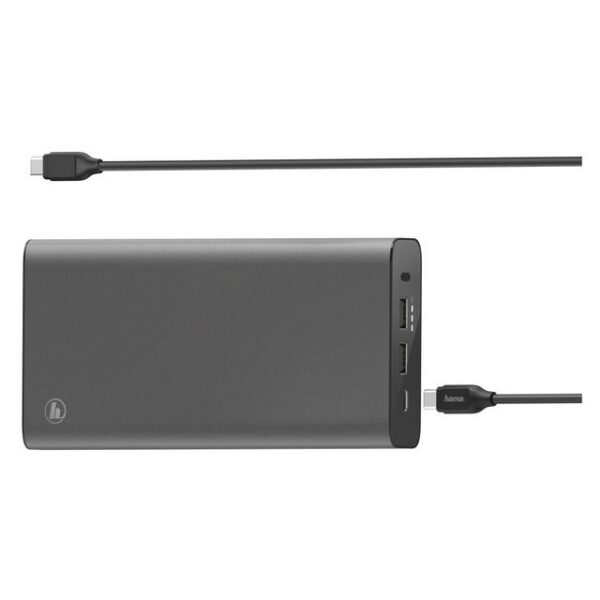 Hama Hama USB-C-Power-Pack 26.800mAh Powerbank Powerbank Hama USB-C-Power-Pack (26.800mAh) anthrazit, Universelle Kompatibilität