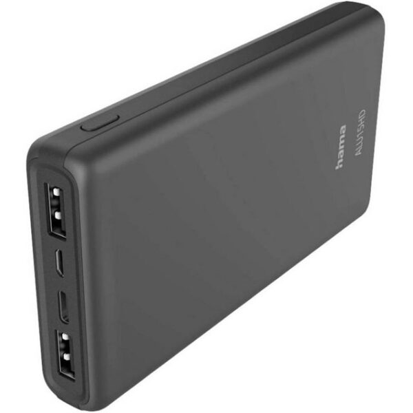 Hama Power Pack ALU15HD - Powerbank - anthrazit Powerbank