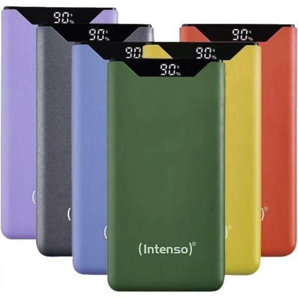 Intenso Intenso F10000 Powerbank lila mit PD. Powerbank Intenso F10000 Powerbank Power Delivery Lila, Power Delivery für schnelles Laden