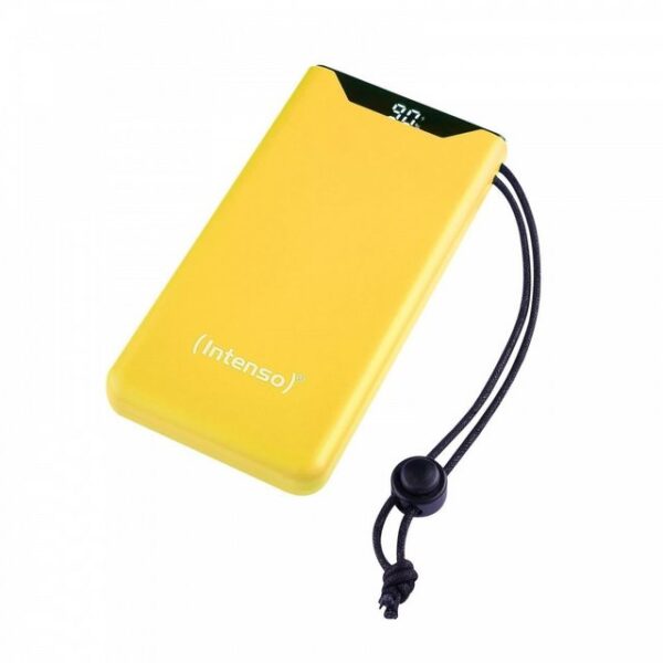 Intenso Intenso F10000 Powerbank. Smartphone-Ladegerät (USB-A und USB-C mit bis zu 20W, Gelb)