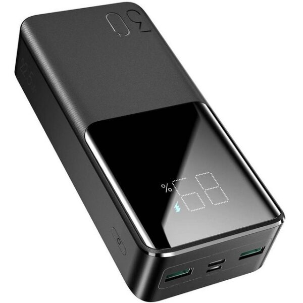 JOYROOM JR-QP193 Powerbank mit Schnelladung 30000 mAh (5 V), PD 3.0 QC 3.0 Huawei FCP Samsung AFC SCP u. PE Quick Charge Protokolle