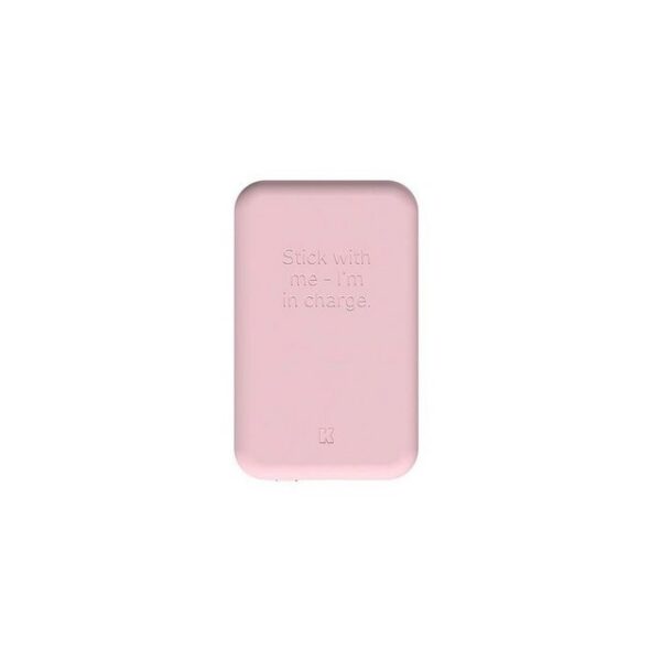 KREAFUNK toCHARGE Qi Dusty Rose Powerbank, magnetisch