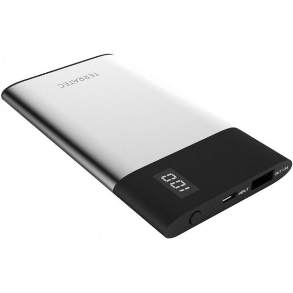 P40 slim - Powerbank - silber/schwarz Powerbank