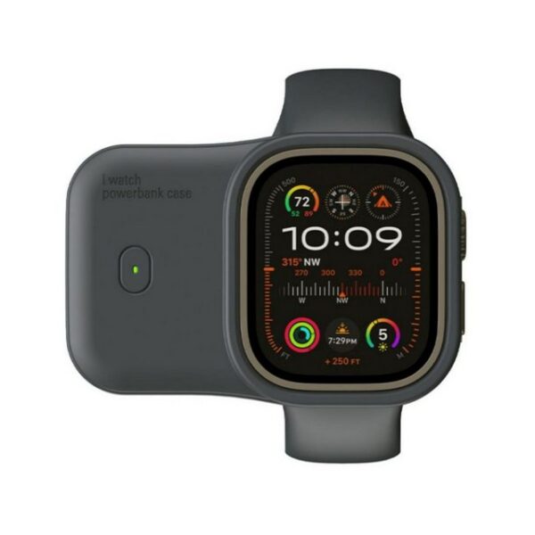 Powerwill Kabelloses Ladegerät Universale Smartwatch-Aufladungs-Schutzhülle Powerbank, Schnellaufladung,Tragbarkeit,Batteriekontrollleuchte