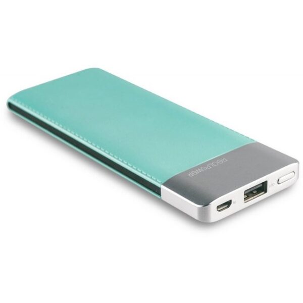 Realpower PB-5500 - Powerbank - lake blue Mobilblitz-Akku