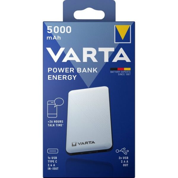 VARTA Powerbank Energy 5000 USB-Ladegerät