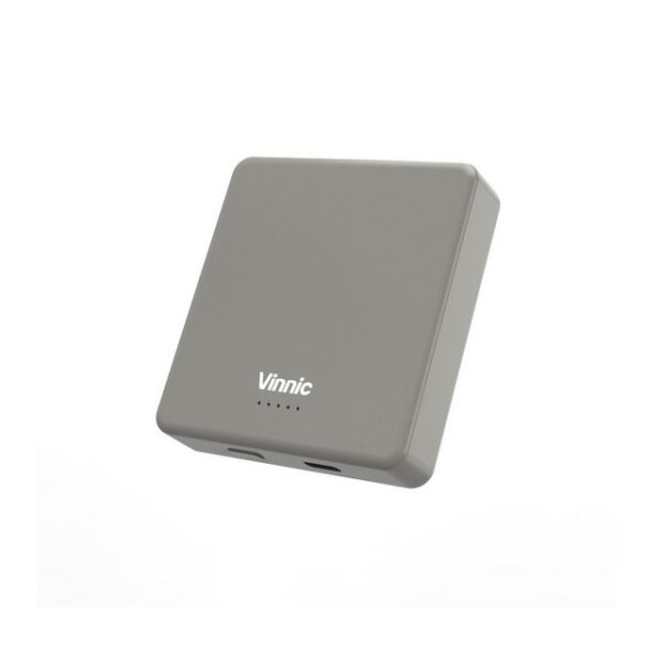 VINNIC MANA Magnetic Wireless Powerbank 8.000mAh Powerbank Vinnic MANA Magnetic Wireless Powerbank 8.000mAh,clay