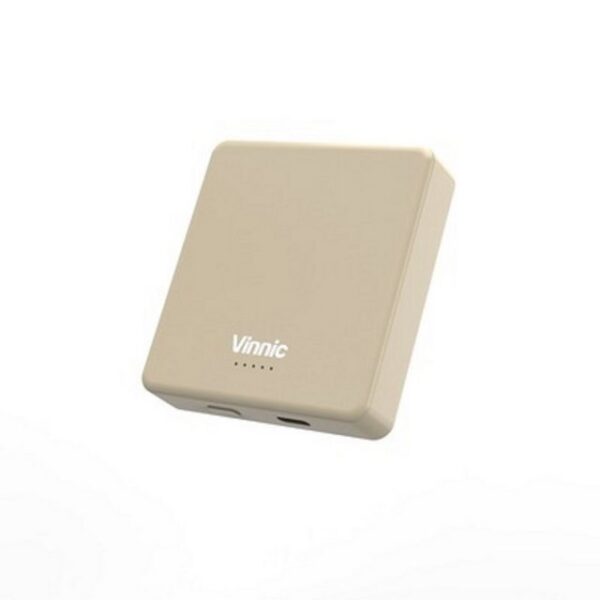 VINNIC kabellose Powerbank beige mobil 8.000mAh Wireless Charger