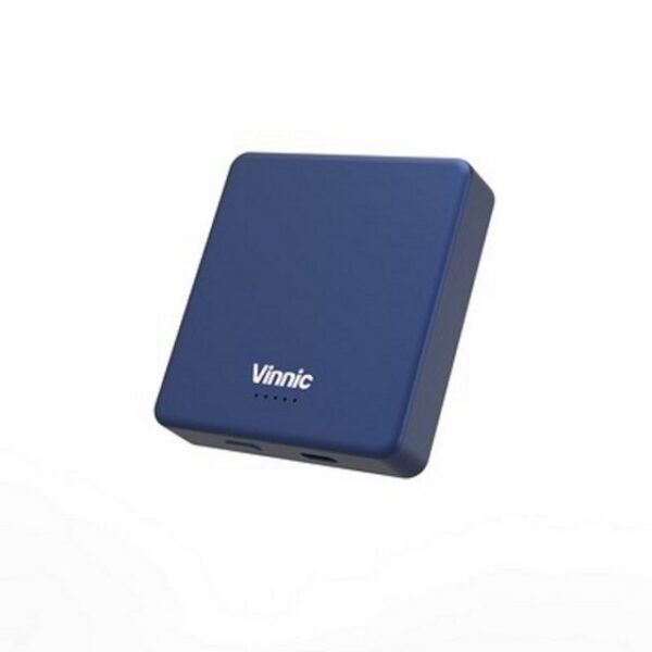 VINNIC kabellose Powerbank blau mobil 8.000mAh Wireless Charger