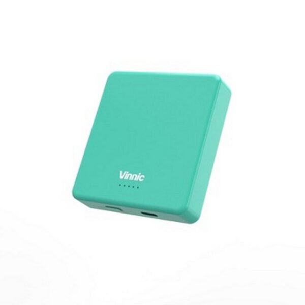 VINNIC kabellose Powerbank blau mobil 8000 mAh Wireless Charger