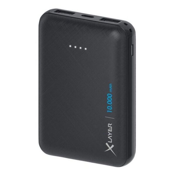 XLAYER Micro Black 10000mAh Powerbank Powerbank