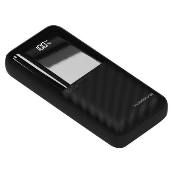 cofi1453 20.000mAh Premium Powerbank mit 2 Ladekabeln 5A 22,5W 4 output-2 input Powerbank