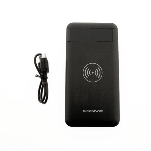 cofi1453 Powerbank kabellos Ladegerät 10000 mAh für Smartphone 3 Input 2 Output Powerbank