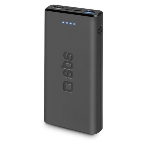 sbs TTBB10000FASTK Powerbank Lithium Polymer (LiPo) 10000 mAh Schwarz Powerbank