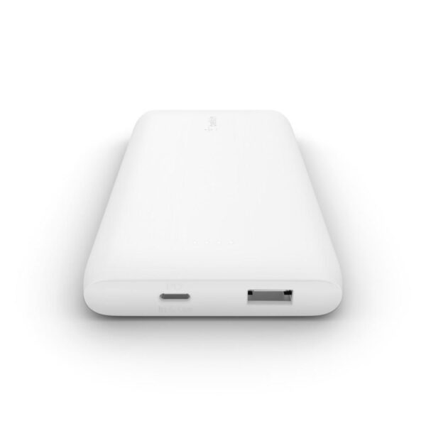 BoostCharge BPB001BTWH USB-C PD Powerbank 10000 mAh mit USB-C-Kabel (Weiß)