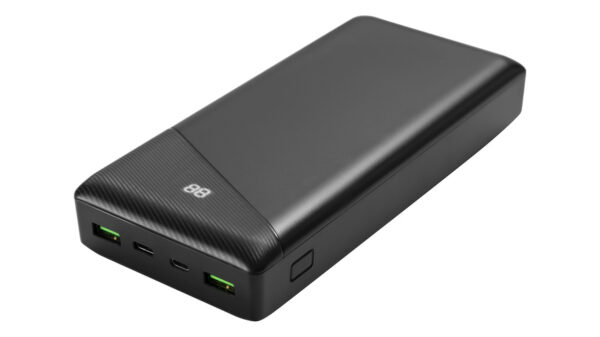 Deltaco Powerbank PB-C1002 mit 30.000 mAh und Power Delivery, max. 18 W