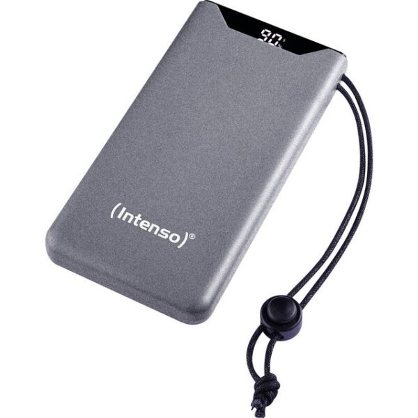 Intenso Intenso F10000 Powerbank 10000 mAh Quick Charge, Power Delivery LiPo U Powerbank 10000 mAh