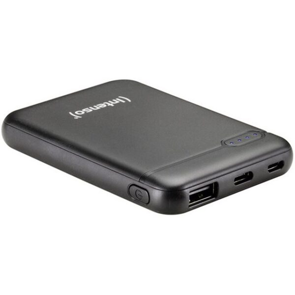 Intenso Intenso XS5000 Powerbank 5000 mAh LiPo Schwarz Statusanzeige Powerbank 5000 mAh