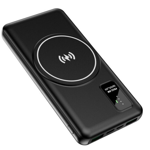 SURFOU PowerBank Wireless 10000mAh Externe HandyAkkus Batterie USB Type C Powerbank, 3*Kabel 22.5W Ladegerät