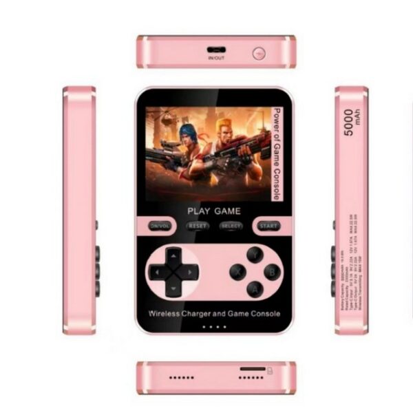 VIQEE XH001 Retro Handheld Videospiel Konsole,Spielkonsole 3 in 1, Spielkonsole 3In1,Erhältlich als Powerbank