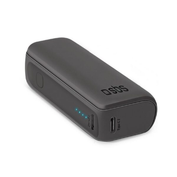 sbs SBS 84008 TTBB5000MINIK Powerbank Batterie, Leistungsstarke 5000mAh Kapazität