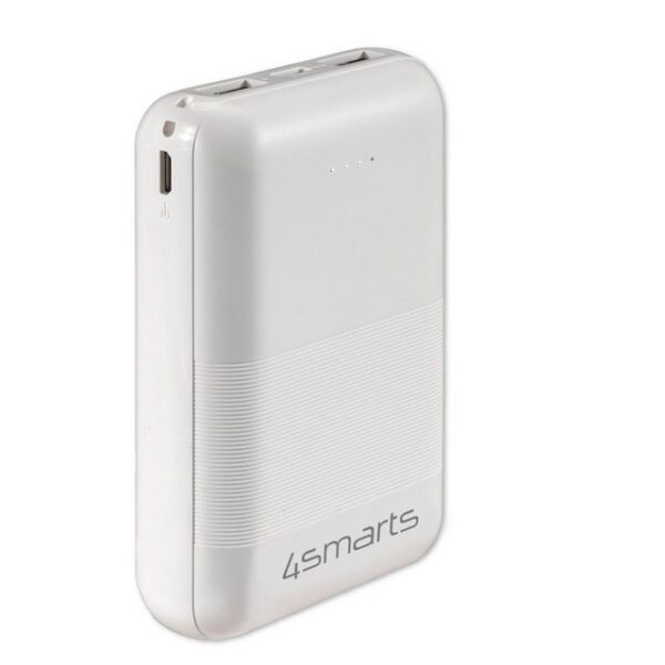 4smarts VoltHub Go2 10000 mAh Powerbank 4smarts Powerbank VoltHub Go2 10000mAh weiß 10000 mAh (5 V)