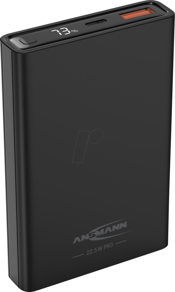 ANS 1700-0154 - Powerbank PB222PD, 10000 mAh, 22 W, USB-A, schwarz