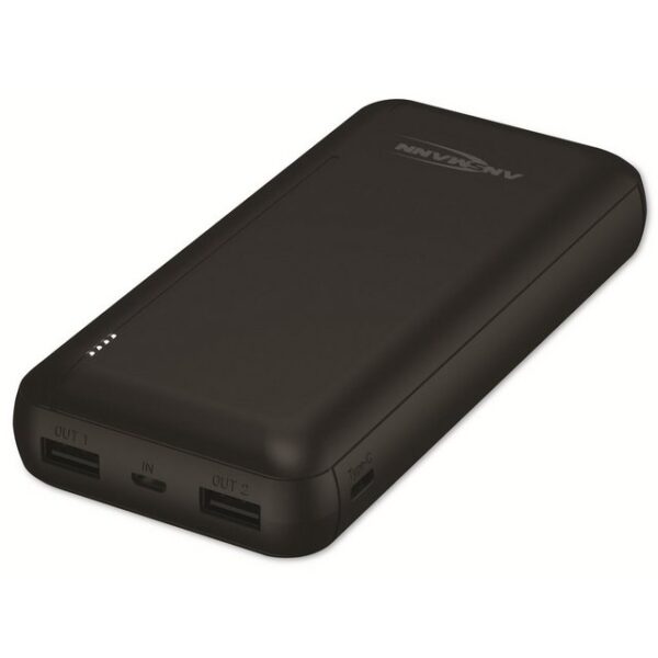 ANSMANN ANSMANN USB Powerbank PB212, 20000 mAh, 74 Wh, 2x Powerbank