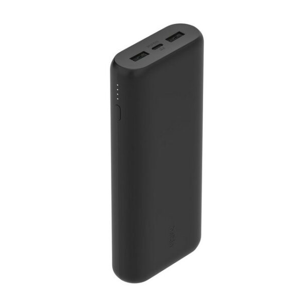 Belkin BOOSTCharge 3-Port Compact Power Bank mit 20.000 mAh und PD 20W Powerbank Belkin Kompakte 3-Port Powerbank 20.000 mAh inkl. USB-C Kabel 20000 mAh, inklusive USB-C Kabel