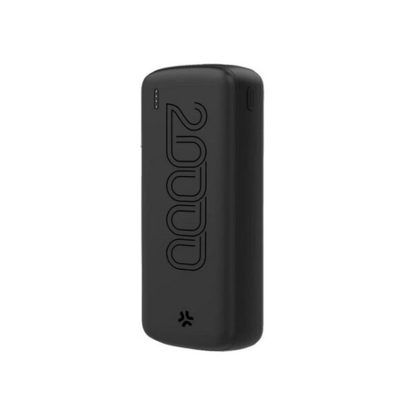 Celly Powerbank, Powerbank Celly PBE20000EVOBK Schwarz 20000 mAh (1 Stück)