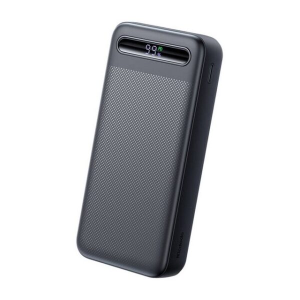 Choetech mit Digitalanzeige 20.000 mAh, 22,5 W PD-Schnellladegerät in Schwarz Powerbank (1 St)