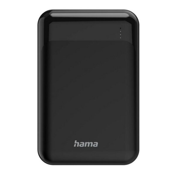 Hama Power Pack, 10000 mAh, 1x USB C, 2x USB A, Schwarz Powerbank 10000 mAh (3,7 V)