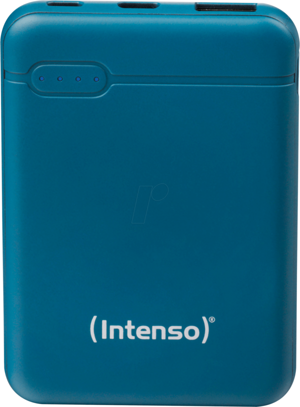 INTENSO 7313527 - Powerbank, Li-Po, 5000 mAh, USB-C, petrol