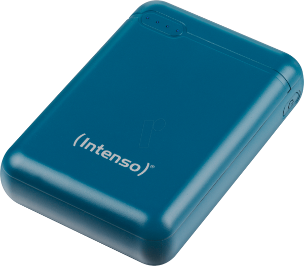 INTENSO 7313537 - Powerbank, Li-Po, 10000 mAh, USB-C, petrol