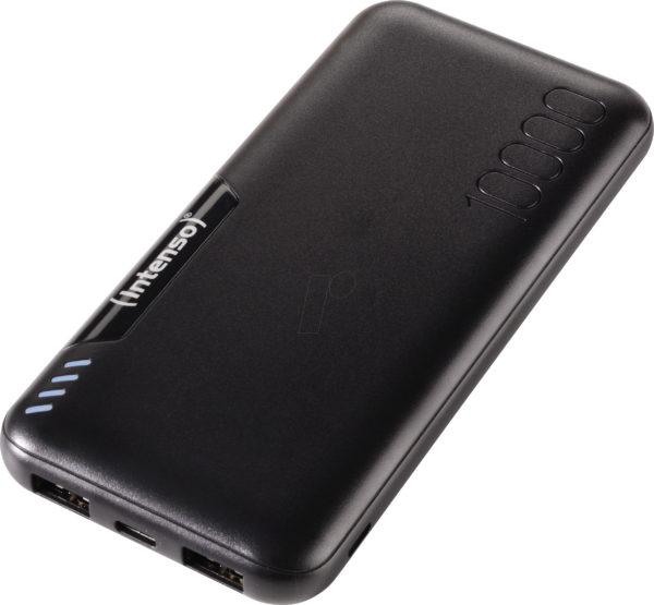 INTENSO 7332431 - Powerbank, Li-Po, 10000 mAh, USB-C, schwarz