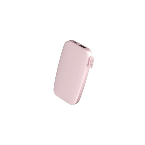 Powerbank 6000mAh mit USB-C, Fast Charge, Smokey Pink (00215137)