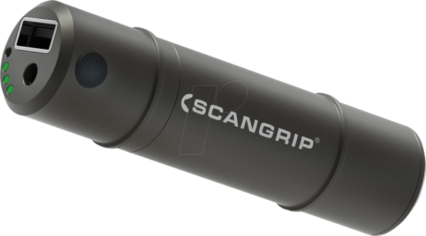 SCANGRIP 3.5782 - Aluminium-Powerbank, 4000mAh, mit integrierter Batterieanzeige