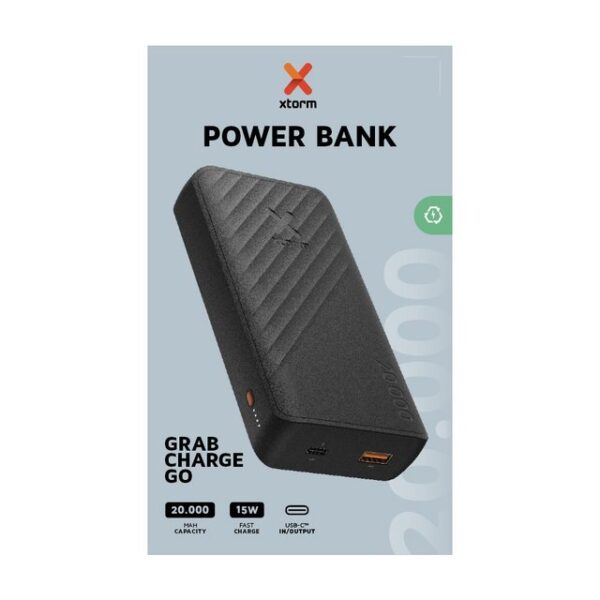 Xtorm 15W Fast Charge Go2 Powerbank 10.000mAh (64135) Solar Powerbank