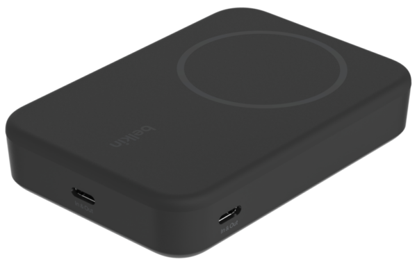 Belkin Wireless Powerbank mit MagSafe Magnet und Schnellladefunktion 10.000 mAh Schwarz